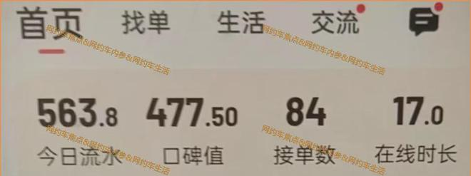 最拼的网约车司机！一天接了84单，在线17小时！